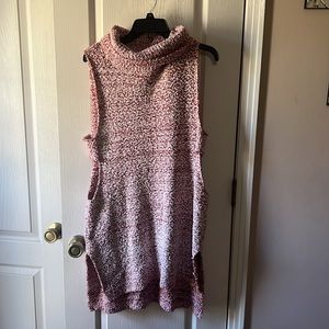 Umgee Red Sweater Dress